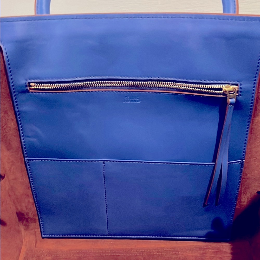 Celine Blue Tote Bag in Excellent condition - Picture 6 of 14